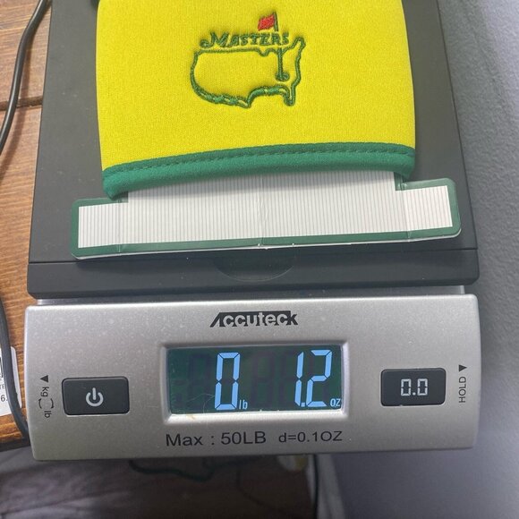 2024 Masters Yellow Cup Cooler Koozie Augusta National Golf Tournament NEW - Picture 5 of 6